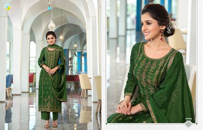 TUMBAA ZARI Heavy Wedding Wear Latest Designer Fancy Salwar Suit Collection